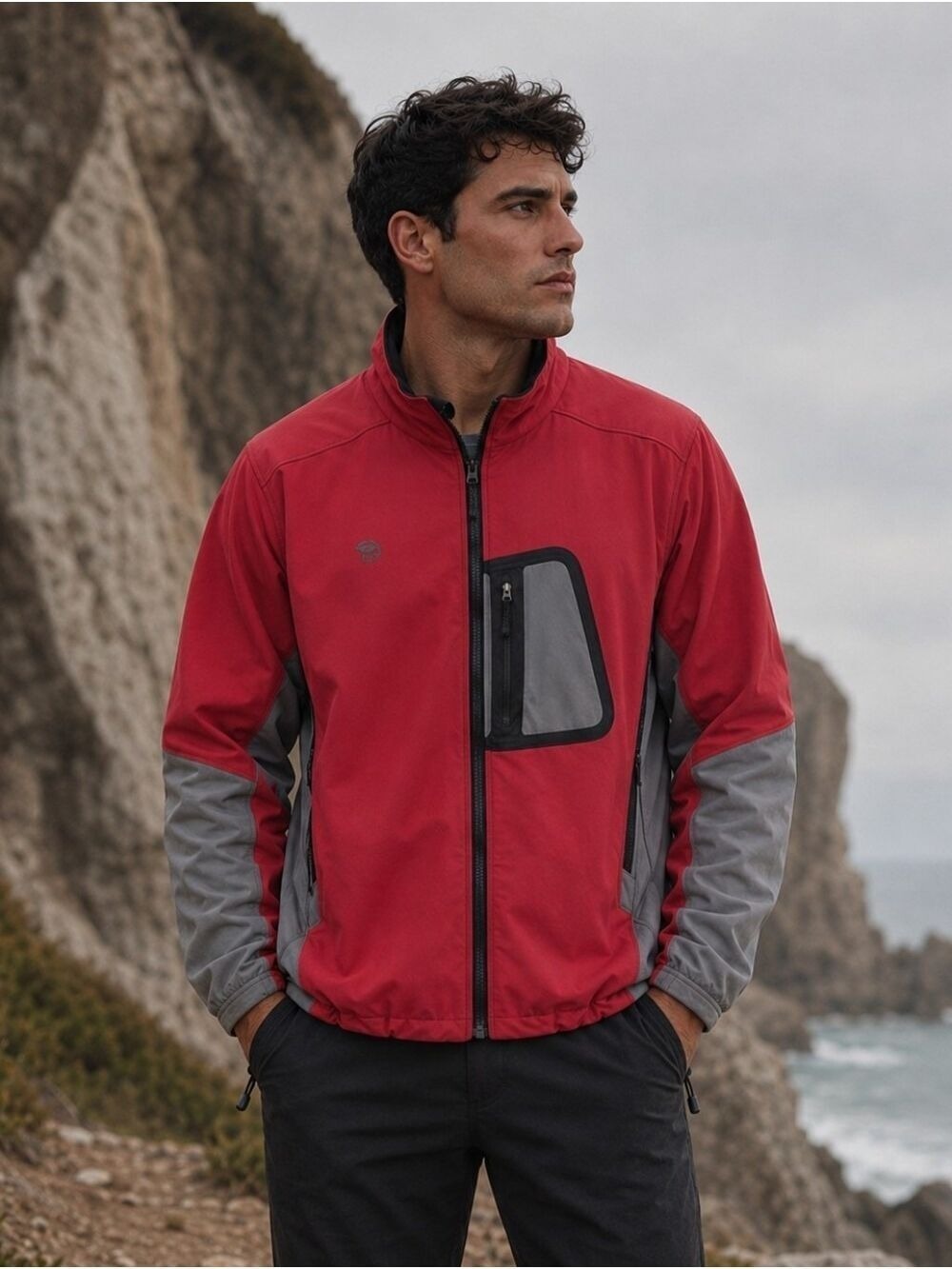 MOUNAIN HARDWEAR HIGH PERFORMANCE WINDSTOPPER ALCHEMY JACKET SIZE XL LIKE NEW